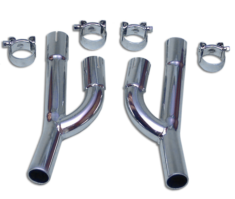 Tube de Raccord pour Kawasaki Z400/500/550 Non Homologué Chromé