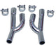 Tube de Raccord pour Kawasaki Z400/500/550 Non Homologué Chromé