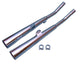 Silencieux Marvi Z 750 2 CYLINDERS Chromés Homologués - Vendus par Paire