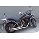 Echap. DRAG PIPES VN 900 SE Ligne Complète Non Homologuée Sil. Inox Ø50 Courts Pos.Basse