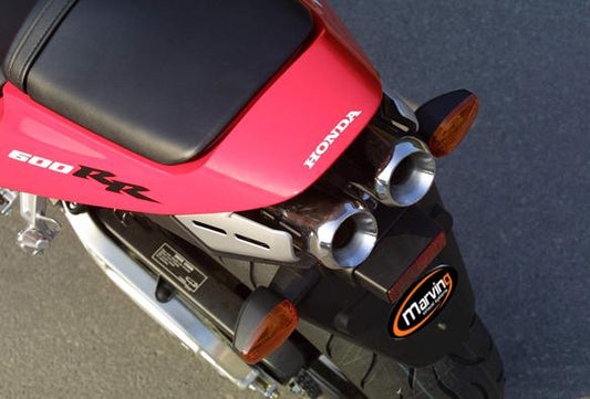 Silencieux Superline CBR 600 RR 2003 Inox - Double Sortie Homologué