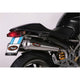 Sil. RACING STEEL MONSTER 600 Homologués - Position Haute Inox Coniques Embout Ø110
