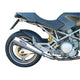 Sil. RACING STEEL MONSTER 600 Homologués Vendus par Paire Inox Coniques Embout Ø110