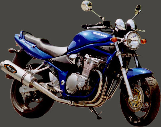 Silencieux Superline 600 BANDIT Big Oval Titane Homologué
