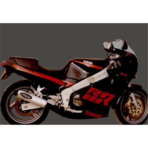 Pot 4en1 FZ 750 Ligne Complète Super Endurance Noire Non Homologuée
