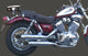 Pot XV 535 VIRAGO Ligne Complète Legend Silencieux Turn Out Chromés Non Homologuée