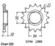 Pignon 14 Dents - Pas 520 - Similaire JTF402