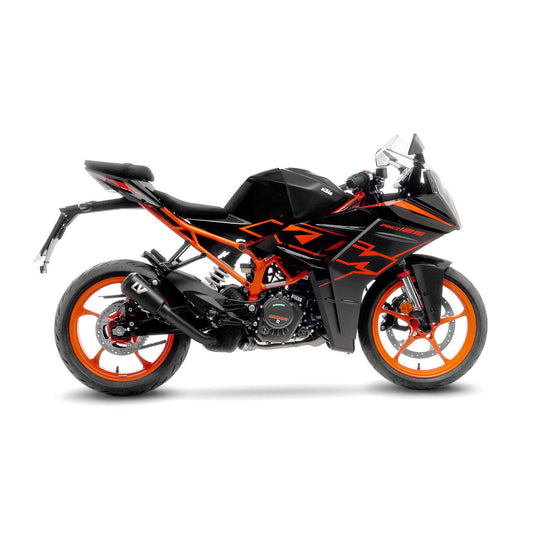Silencieux LV-10 FULL BLACK RC 125 - Non Homologué