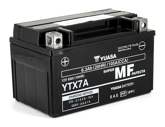 Batterie  Ytx7a SLA AGM - Sans Entretien - Prête à l'emploi.