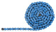 Chaine 420 - 136 maillons - Hyper Renforcée Sans Joints Toriques - Bleue