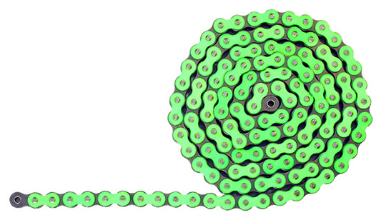 Chaine 420 - 136 maillons - Hyper Renforcée Sans Joints Toriques - Vert