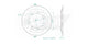 Couronne Acier 48 Dents - Pas 415 - Similaire JTR5225