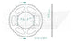 Couronne Acier 53 Dents - Pas 420 - Similaire JTR1133