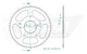 Couronne Acier 52 Dents - Pas 420