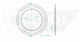 Couronne Acier 56 Dents - Pas 428 - Similaire JTR1839