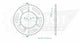 Couronne Acier 48 Dents - Pas 428 - Similaire JTR1134