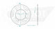 Couronne Acier 51 Dents - Pas 428 - Similaire JTR1134