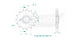 Pignon 15 Dents - Pas 428 - Similaire JTF920