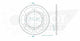 Couronne Acier 58 Dents - Pas 428