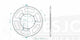 Couronne Acier 56 Dents - Pas 428