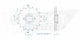 Pignon 17 Dents - Pas 525 - Similaire JTF291