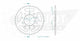 Couronne Acier 41 Dents - Pas 525 - Similaire JTR1332