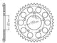 Couronne Acier 44 Dents - Pas 525 - Similaire JTR807