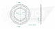 Couronne Acier 40 Dents - Pas 525 - Similaire JTR498