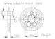 Couronne Acier 38 Dents - Pas 525