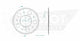 Couronne Acier 47 Dents - Pas 525