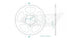 Couronne Acier 46 Dents - Pas 525 - Similaire JTR15
