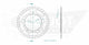 Couronne Acier 41 Dents - Pas 525 - Similaire JTR1877