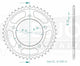 Couronne Acier 43 Dents - Pas 525 - Similaire JTR1877