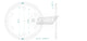Couronne Acier 50 Dents - Pas 525 - Similaire JTR2015