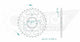Couronne Acier 31 Dents - Pas 520 - Similaire JTR273