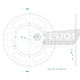 Couronne Acier 48 Dents - Pas 520