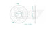 Couronne Acier 39 Dents - Pas 520 - Similaire JTR1826