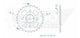 Couronne Acier 28 Dents - Pas 520