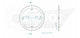 Couronne Acier 37 Dents - Pas 520 - Similaire JTR1857