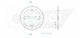 Couronne Acier 36 Dents - Pas 520 - Similaire JTR1072