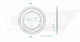 Couronne Acier 38 Dents - Pas 520 - Similaire JTR1220