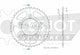 Couronne Acier 44 Dents - Pas 520 - Similaire JTR746