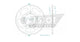 Couronne Acier 48 Dents - Pas 520 - Similaire JTR746