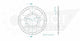 Couronne Acier 40 Dents - Pas 520 - Similaire JTR1225