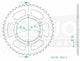 Couronne Acier 44 Dents - Pas 520 - Similaire JTR2020