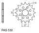 Pignon 18 Dents - Pas 530 - Similaire JTF423