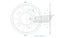 Couronne Acier 48 Dents - Pas 530 - Similaire JTR7085