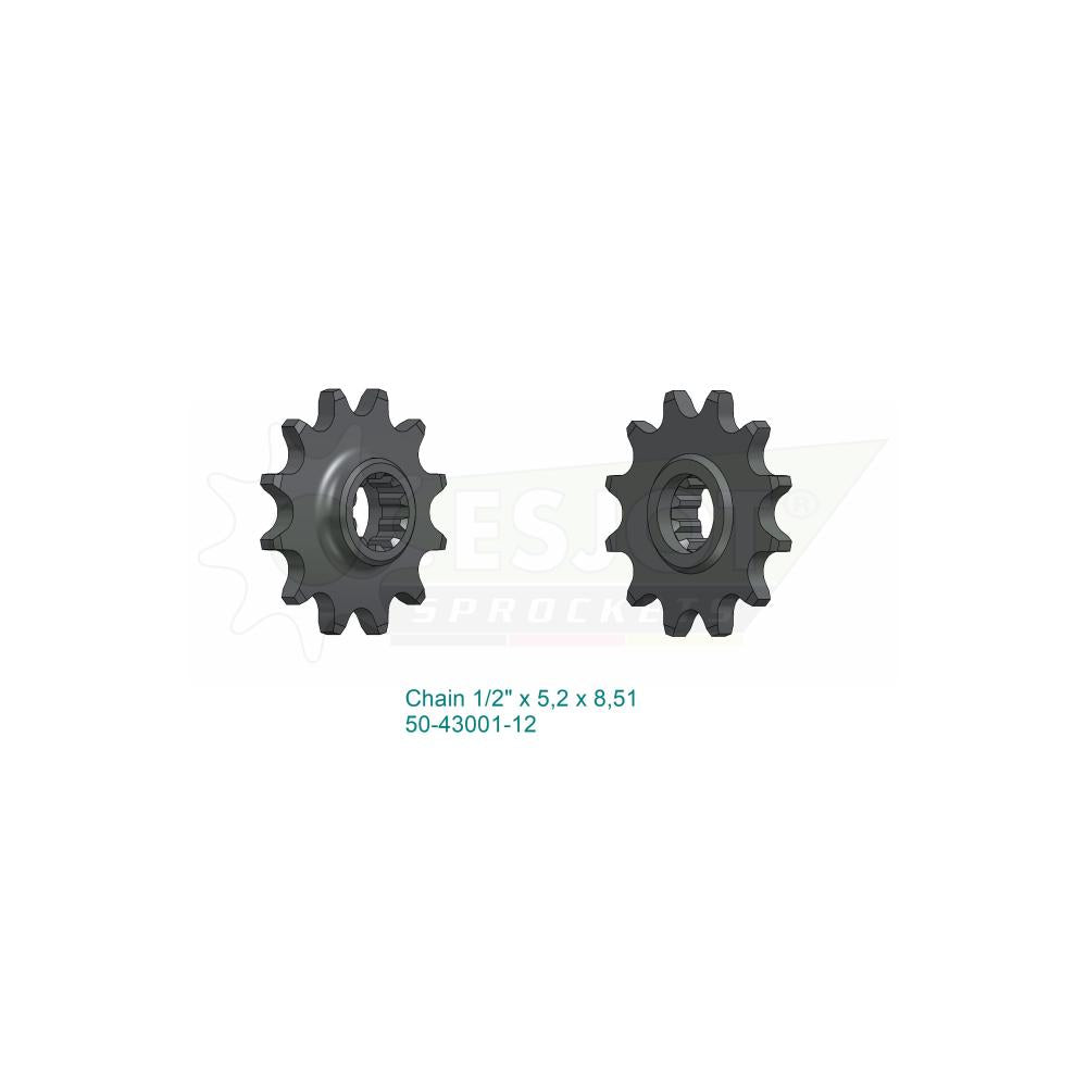 Pignon 14 Dents - Pas 425