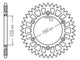 Couronne Alu. Bleue 50 Dents - Pas 520 - Similaire JTA897