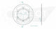 Couronne Alu. 46 Dents - Pas 520 - Similaire JTR706